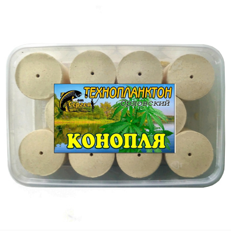Технопланктон Конопля (80г/шт; 11шт/уп)