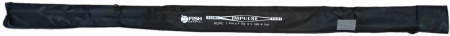 Удилище спиннинговое "IMPULSE" FISH CRYSTAL , 2 секции, полая верш, длина 2.44 м, тест 4-16 г