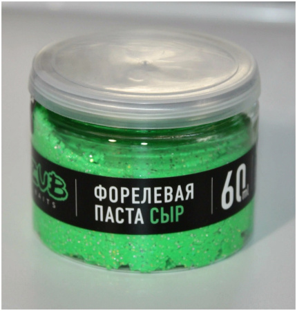 Паста ZUB 60мл Форель "Сыр" Зеленая