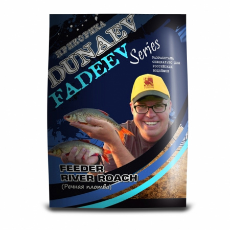 Прикормка "DUNAEV-FADEEV" 1кг Feeder River Roach