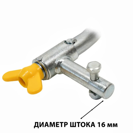 Рукоятка Ø19 с переходником для шнеков NERO под дрель