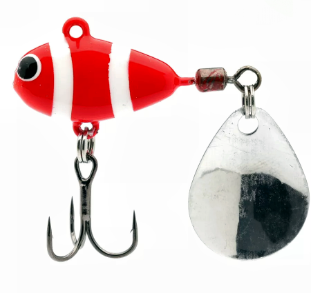 Тейл-спиннер HURRICANE 7.5g REDHEAD