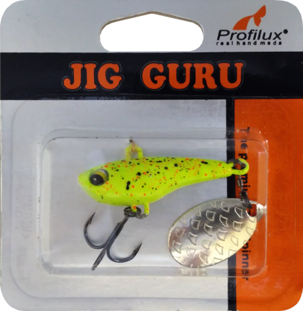 Джиг-блесна Тэйл-Спиннер (14 гр)  цв.313 (желтый)