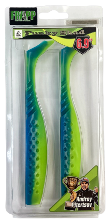 Приманка силиконовая Frapp Funky Shad 6,9" #PAL03 (2 шт/уп)