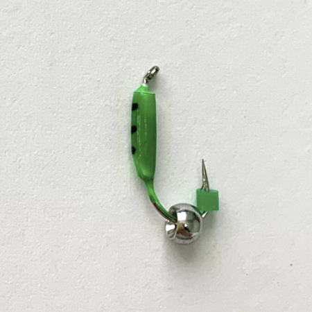 Столбик с белым шариком 1,5 мм ЗЕЛЕНЫЙ