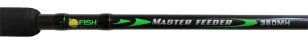 Удилище фидерное "MASTER FEEDER" FISH CRYSTAL , тест 60-120  г, 3,60 м, 3+3 tips