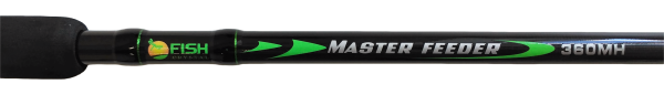 Удилище фидерное "MASTER FEEDER" FISH CRYSTAL , тест 60-120  г, 3,60 м, 3+3 tips Удилище фидерное "MASTER FEEDER" FISH CRYSTAL , тест 60-120  г, 3,60 м, 3+3 tips