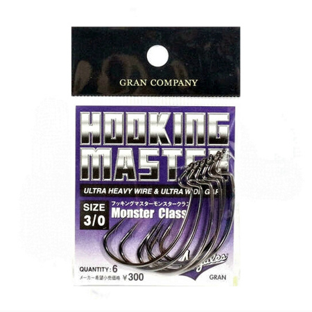 Оффсетный крючок VARIVAS Hooking Master Monster Class №3/0
