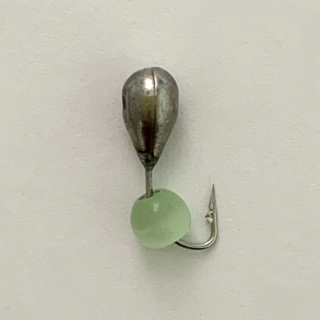 Капля Кошачий глаз 3,0 мм на крючке