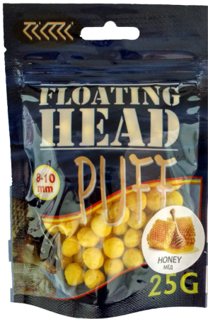 Плавающая насадка PUFF воздушное тесто 8-10 мм.МЁД жёлтый