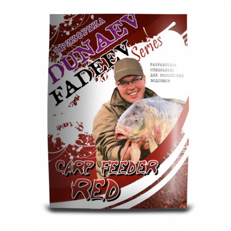 Прикормка "DUNAEV-FADEEV" 1кг Feeder Carp Red