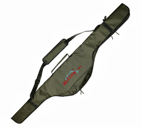 чехол /MIFINE/ фигурный, под катушку 1.50м. 2 секции (зеленый) 55069-150