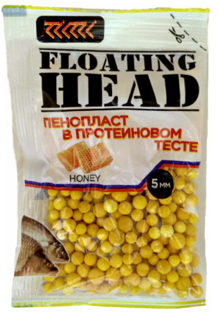 Пенопласт в протеиновом тесте D-5 мм.МЕД цв