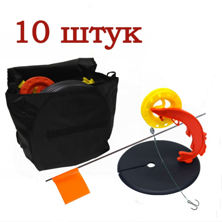 Жерлица Щука сумка оснащенная Жерлица Щука сумка оснащенная