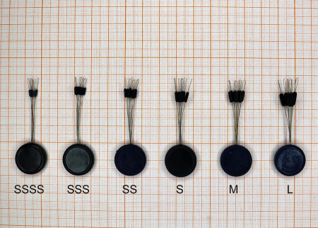 Стопор резиновый цилиндр, №S, (упак. 9 шт)