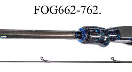 Удилище спиннинговое FOGEL, 2 секции, полая верш, длина 2.28 м, тест 5-21 г
