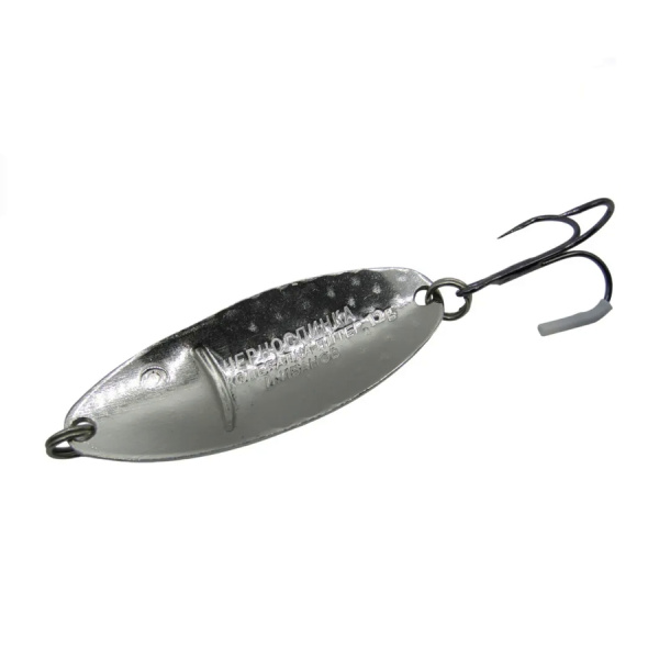 Блесна Колебалка Питер Черноспинка 12гр Белый