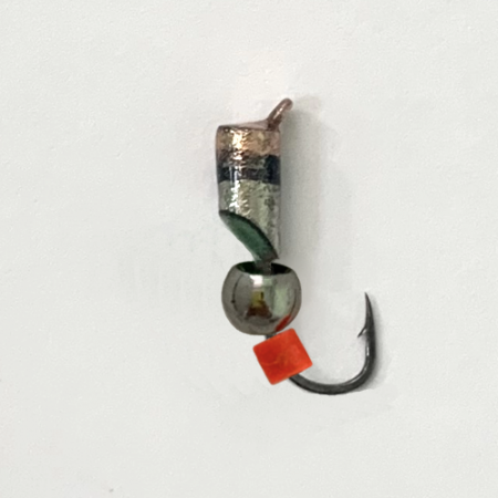 Столбик с белым шариком 3,0 мм ПОЛЯРНАЯ ГАЛЬВАНИКА