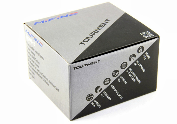 катушка /MIFINE/ TOURMENT  4000F  6+1подш. (запас.металл.шпуля) (5:1.1) 60390-4