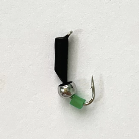 Столбик с белым шариком 1,5 мм ЧЕРНЫЙ