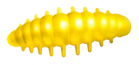 Приманка ZUB Noa Larva  40мм(1,6") -6шт, (цвет 301) желтый