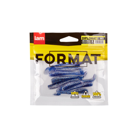 Силиконовая приманка FORMAT DIPLOMAT 50mm (8шт.) цвет F06