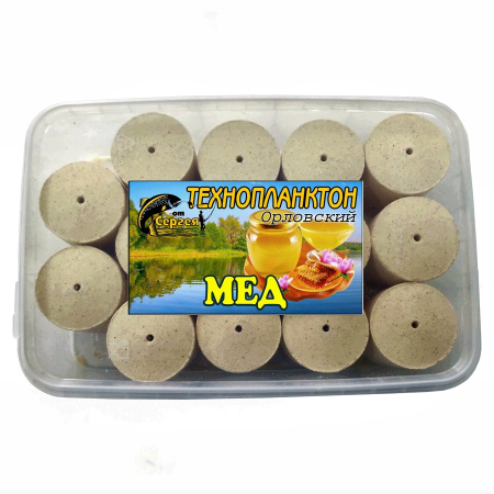 Технопланктон Мёд (60г/шт; уп/14шт)