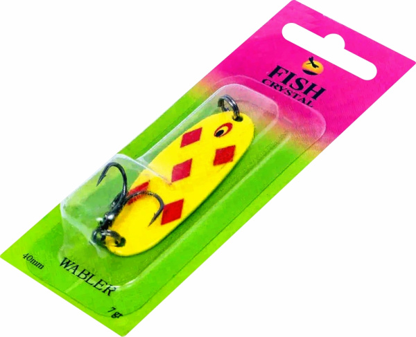 Блесна F.C."WABLER W40" крючок Kishida (Япония), 57 мм.,7 грамм, цвет 52