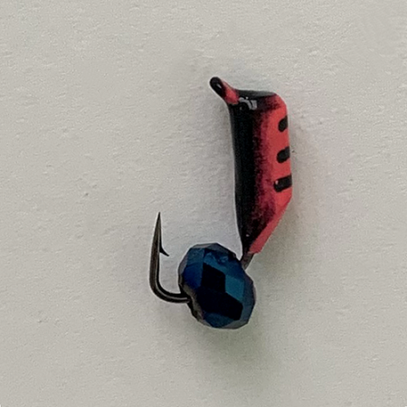 Безнасадка 2,5 красный+черный, гр шарик, 0,6гр. синий