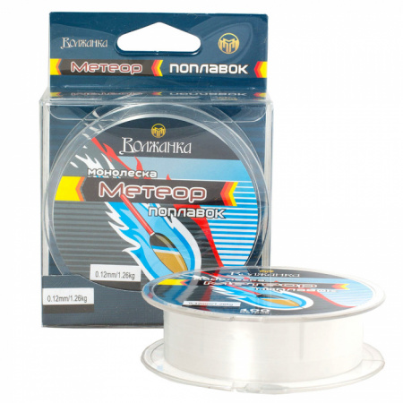 Леска моно "Метеор Поплавок" 100м/0.16мм 2.1кг цв. прозрачный
