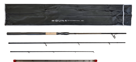 Удилище фидерное "DUNA" тест до 80GR,3,60м, 3+3 (2oz, 1,5oz ,1oz Carb.)Carb 30T+40T