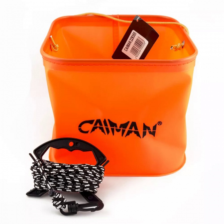 Ведро складное квадратное Caiman EVA 10л