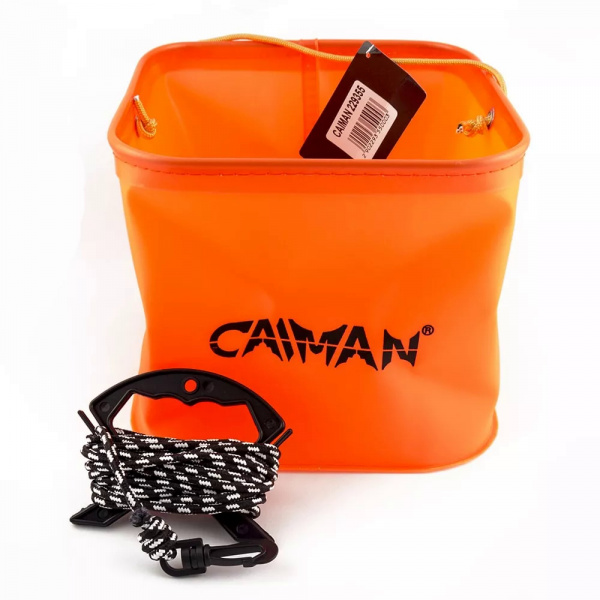 Ведро складное квадратное Caiman EVA 10л