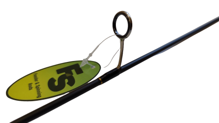 Удилище спиннинговое ERMINE NANO,2 секции, цельная верш. длина1,80 м, тест 0.2-0.8г рукоять разнес.