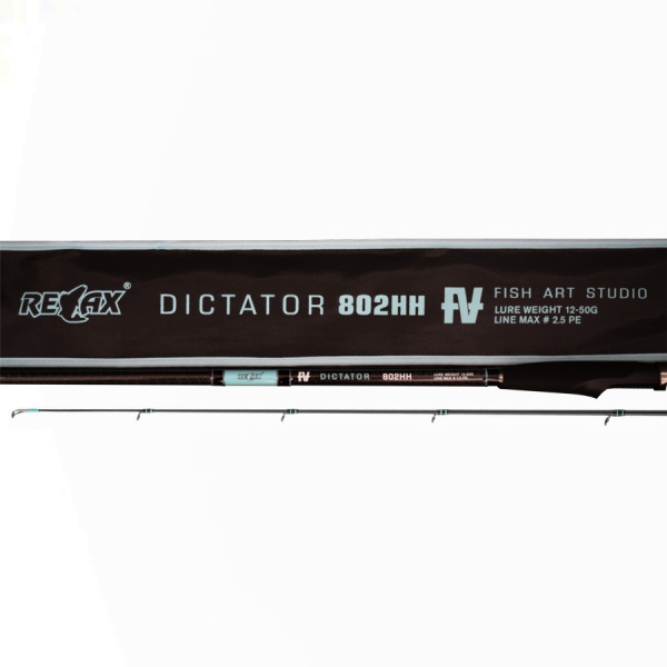 Спиннинг RELAX DICTATOR 802HH 2,44 м. 15-70 гр. Спиннинг RELAX DICTATOR 802HH 2,44 м. 15-70 гр.