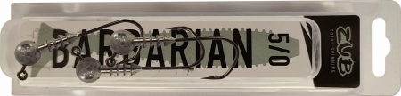 Джиг головка ZUB Barbarian (крючок 5\0) 12г.( упак. 3 шт)