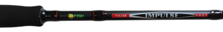 Удилище спиннинговое "IMPULSE" FISH CRYSTAL, 2 секции, полая верш, длина 2.13 м, тест 5-21 г