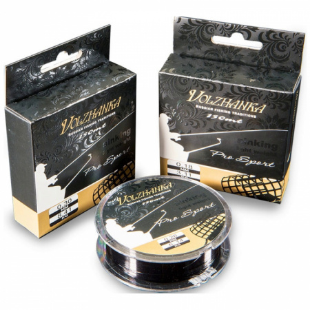 Леска моно "Pro Sport Sinking" 150м/0.23мм 4.91кг цв. черный