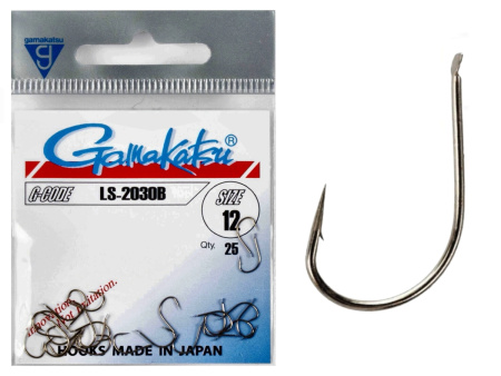 Крючки Gamakatsu LS-2030B HOOKS BRONZE разм. 12 25шт. Крючки Gamakatsu LS-2030B HOOKS BRONZE разм. 12 25шт.