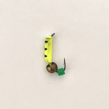 Столбик с латунным шариком 1,5 мм ЖЕЛТЫЙ