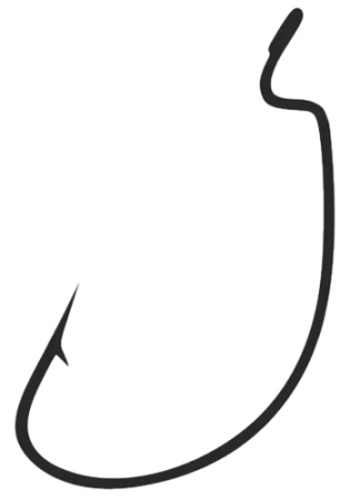 Крючок Offset ZUB 608  # 5/0 (упак. 5 шт)