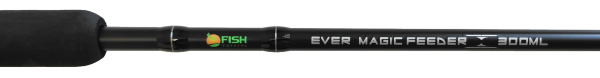 Удилище пикерное "EVER MAGIC FEEDER" FISH CRYSTAL , тест до 35 г, 3.00 м, 2+3 tips Удилище пикерное "EVER MAGIC FEEDER" FISH CRYSTAL , тест до 35 г, 3.00 м, 2+3 tips