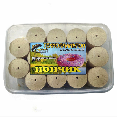 Технопланктон Пончик (60г/шт; уп/14шт)