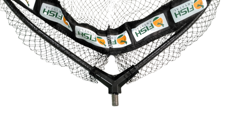 Голова для подсачека 50 х 40 х 32см (Д х Ш х Г), сетка леска, ячейка 7 мм, рамка карбон.вес 148 гр.