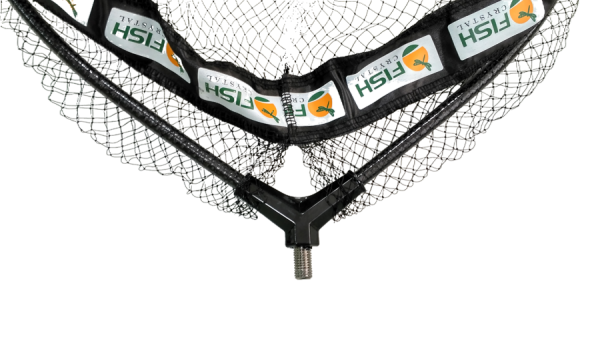 Голова для подсачека 50 х 40 х 32см (Д х Ш х Г), сетка леска, ячейка 7 мм, рамка карбон.вес 148 гр.