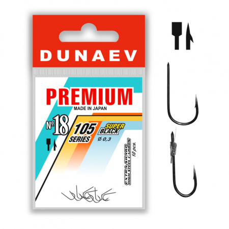 Крючок Dunaev Premium 105 #10 (упак. 10 шт)
