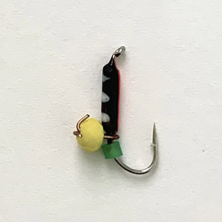 Столбик Сырный кубик 1,5 мм подвесной ЧЕРНО-КРАСНЫЙ