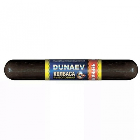Прикормка "DUNAEV КОЛБАСА" 0.75кг Черная