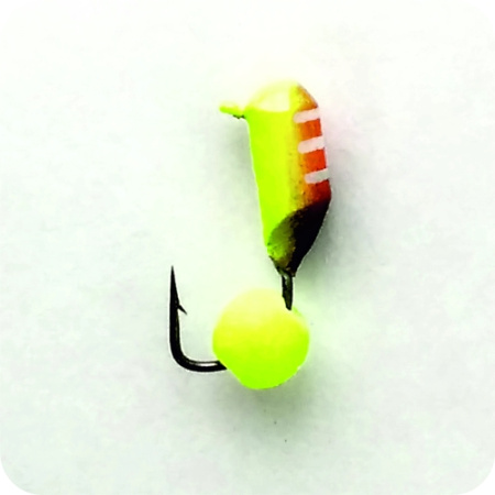 Безнасадка 3 художественный (красн.), неоновый шар, 0,8гр. желтый