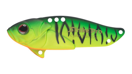 Блесна-Цикада Strike Pro Cyber Vibe 45, 45 мм, 9,1 гр, цвет: Mat Tiger, (JG-005C#GC01S)
